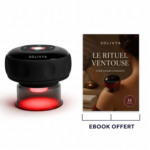Solivya VentoPulse™ – Ventouse de massage électrique 3-en-1