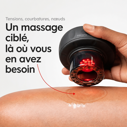 Solivya VentoPulse™ – Ventouse de massage électrique 3-en-1