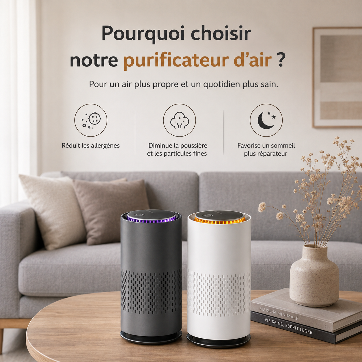 Purificateur d’Air Solivya