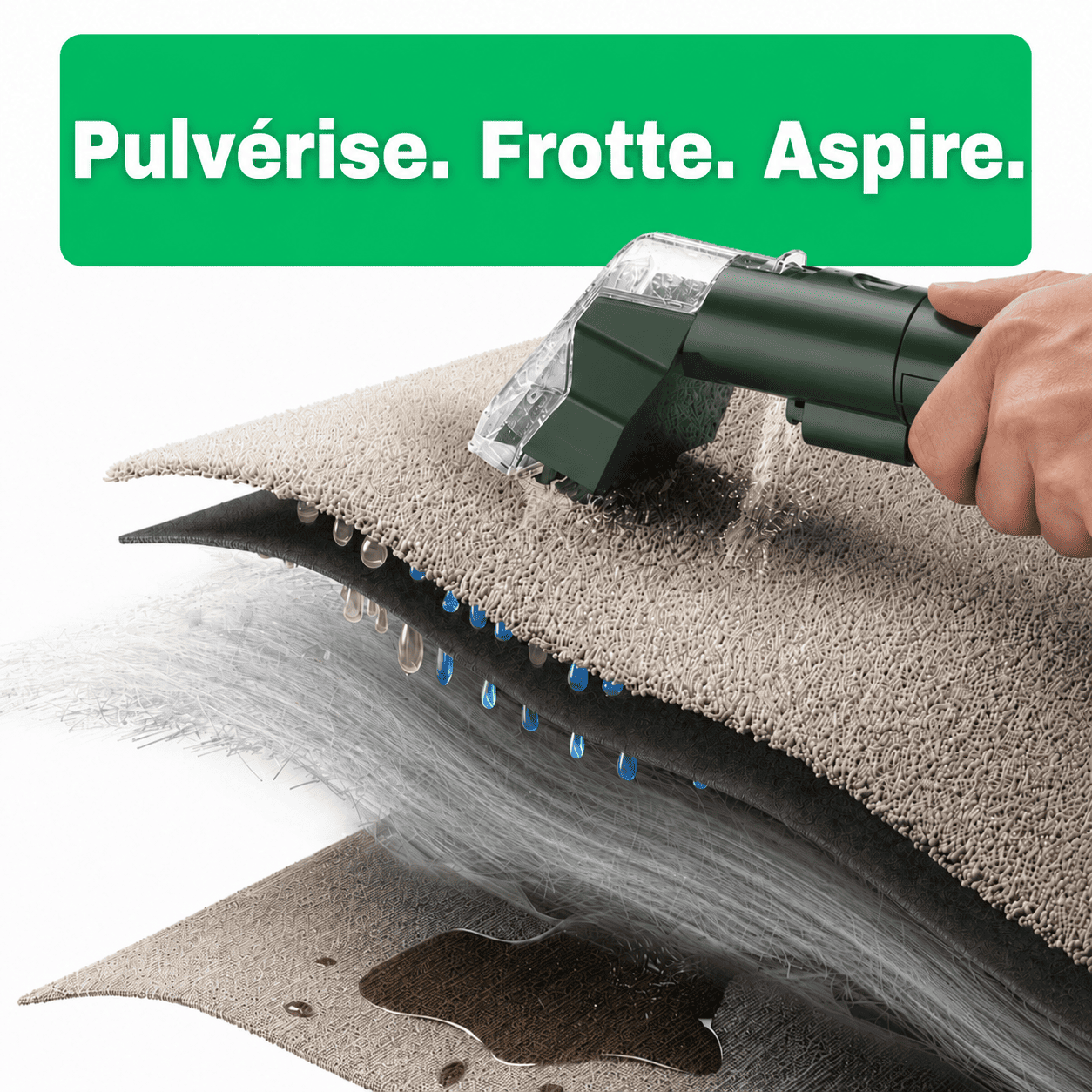 Solivya PureSpot™ – Nettoyeur textile portable