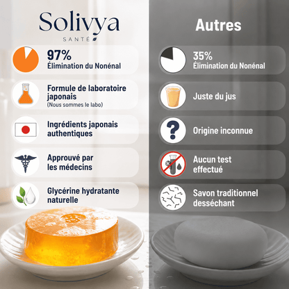 Kaki Pur — Savon Déodorant au Kaki