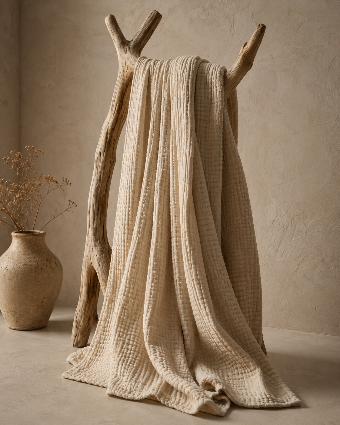 Couverture Nuage Solivya — Mousseline de Coton 6 Couches