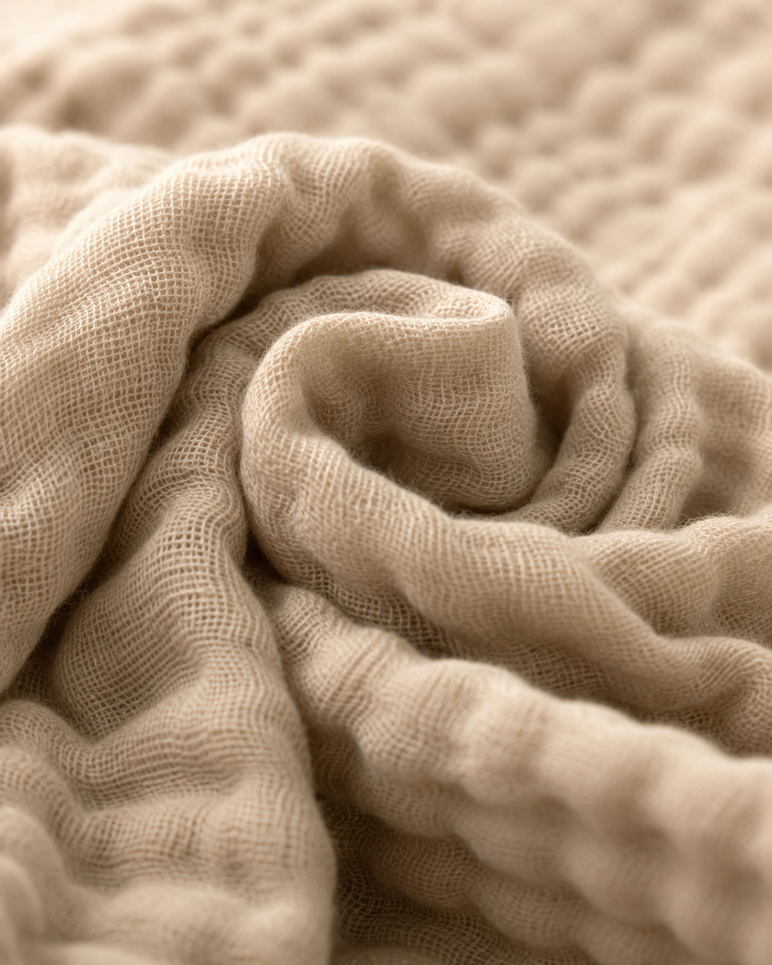 Couverture Nuage Solivya — Mousseline de Coton 6 Couches