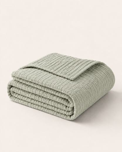 Couverture Nuage Solivya — Mousseline de Coton 6 Couches