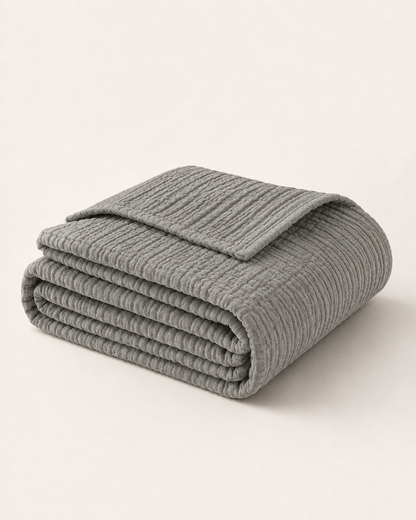 Couverture Nuage Solivya — Mousseline de Coton 6 Couches