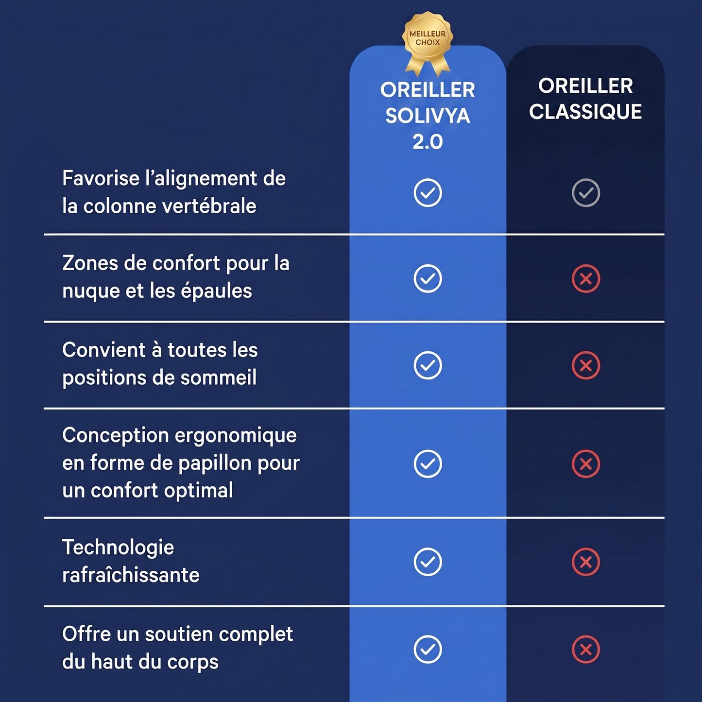 Oreiller Solivya 2.0