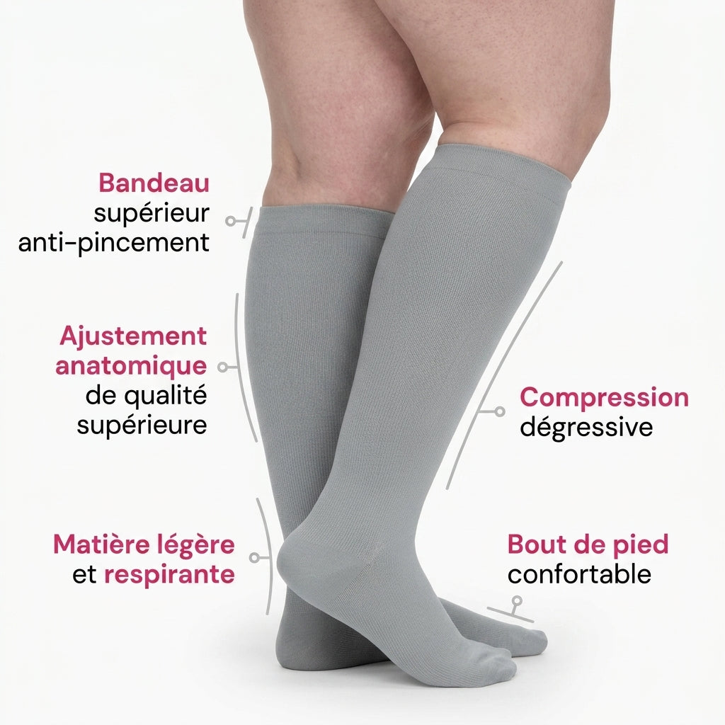 Chaussette de Compression Solivya